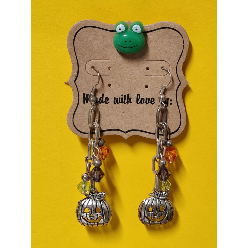 Jack O Lantern Earrings