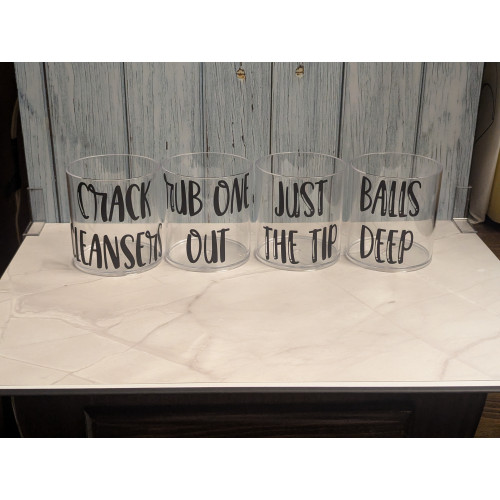 Funny Bathroom Container Set Funny Bathroom Container Set