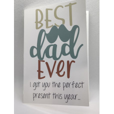 Best Dad Ever Card