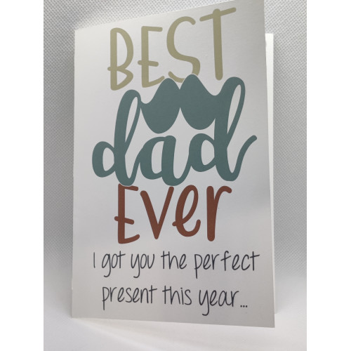 Best Dad Ever Card