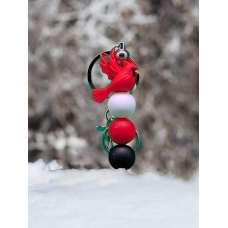 Cardinal Keychain 