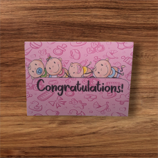 It's A Girl Card
