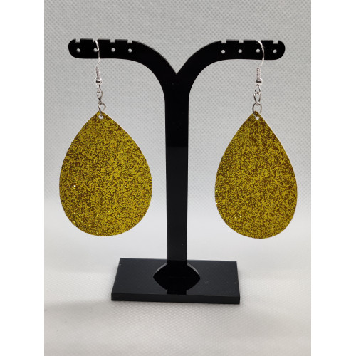 Glitter Gold Earrings