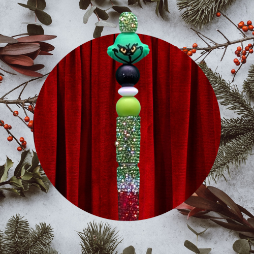 Fancy Grinch Pen