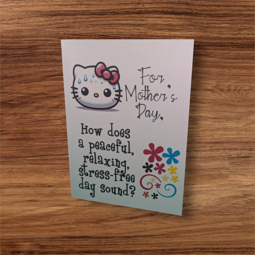 Relaxing Day Funny Card