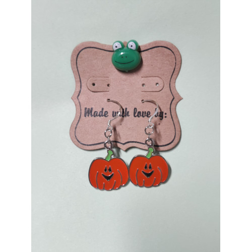 Pumpkin Earrings