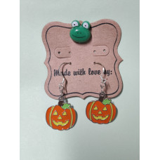 Pumpkin Earrings