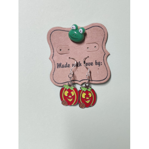 Pumpkin Earrings