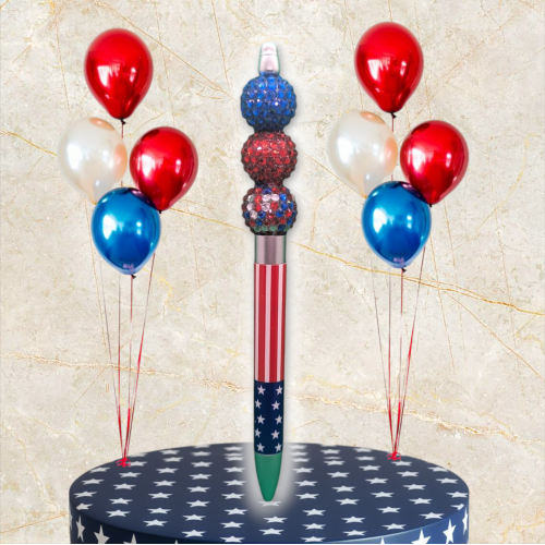 Red White & Blue Pen
