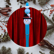 Snowman Face Pen