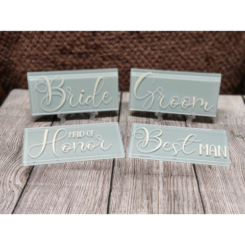 Wedding Party Place Setting Tiles
